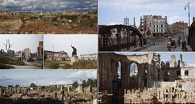 Warszawa 1947 roku w prawdziwych kolorach – projekt od Historical Colors-3914